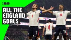 Source-feed image associated with All the goals from England's 2026 World Cup campaign so far