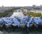 Source-feed image associated with ‘It’s supposed to make you uncomfortable’: French artist JR on transforming Paris’ oldest bridge into a cave