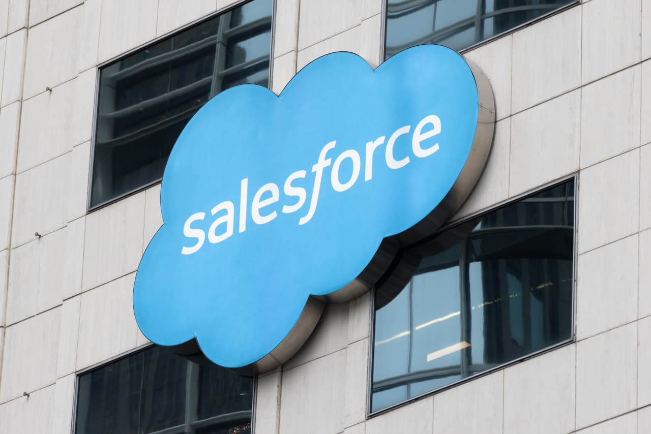 Source-feed image associated with Salesforce sparks a software-stock rally — and pushes back on AI doomsday fears