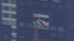 Source-feed image associated with Daredevil climbers apparently got engaged after scaling needle of Empire State Building