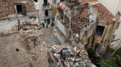 Image from linked report: British national among six dead in building explosion close to Acropolis in Athens