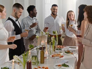 Source-feed image associated with WATCH: Wedding crashers welcome? Couples invite strangers to the big day