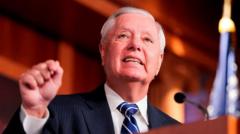 Source-feed image associated with US senator and close Trump ally Lindsey Graham dies after 'brief and sudden illness'