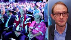 Source-feed image associated with Chris Mason: 'This is not what Farage wanted today to look like'