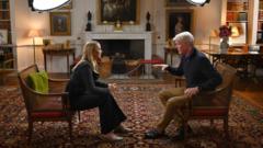 Image from linked report: Watch: Earl Spencer says he felt Charles had 'giddy tone' during call after Diana's death