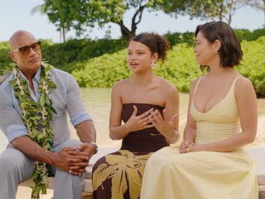 Source-feed image associated with WATCH: Dwayne Johnson talks new live-action 'Moana'