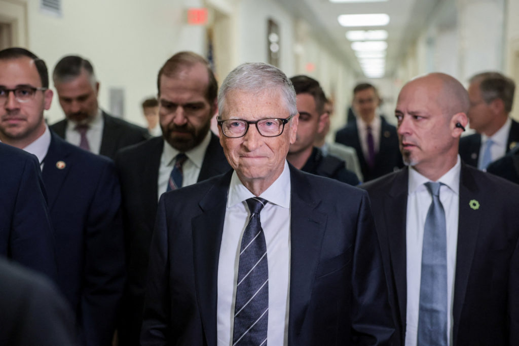 Source-feed image associated with What to know about Bill Gates' relationship with Jeffrey Epstein as he is interviewed in House probe