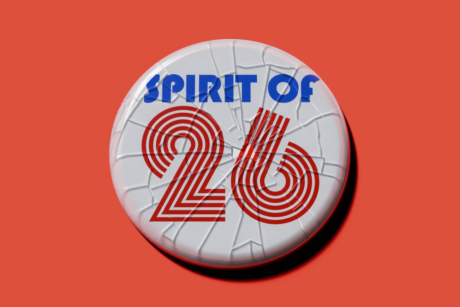 Source-feed image associated with Commentary: Even in ugly times, the bicentennial united us. America 250 still can