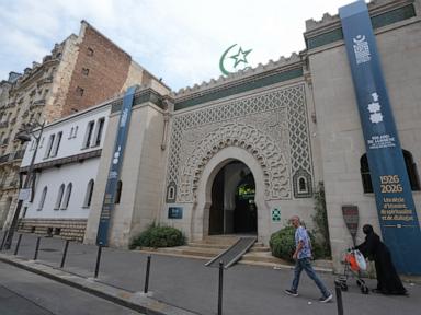 Source-feed image associated with Paris' Grand Mosque celebrates its 100th anniversary and interfaith dialogue