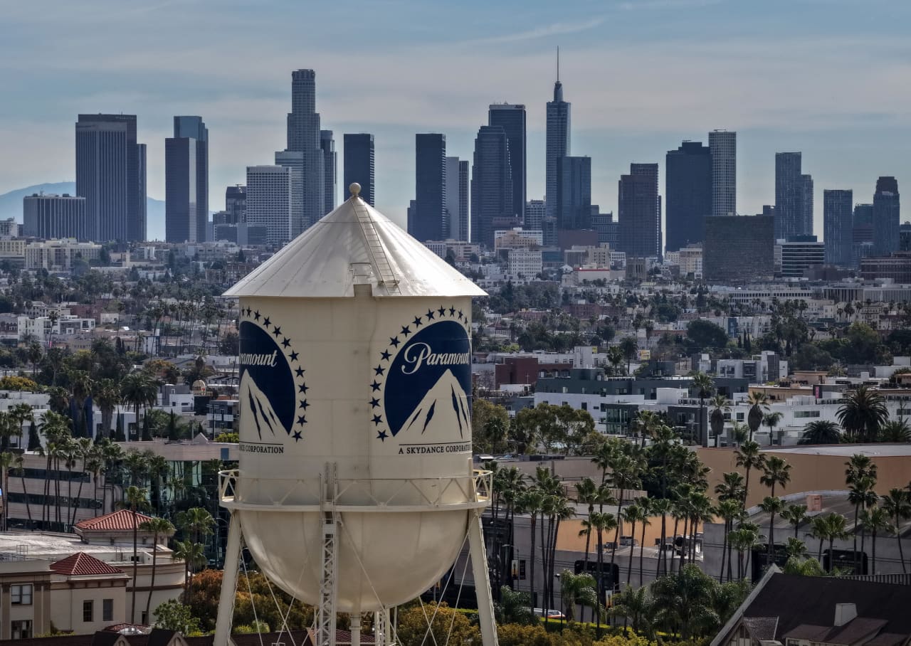 Image from linked report: Hollywood’s big debt deal hits a wall of higher yields as Paramount finances Warner Bros. buyout