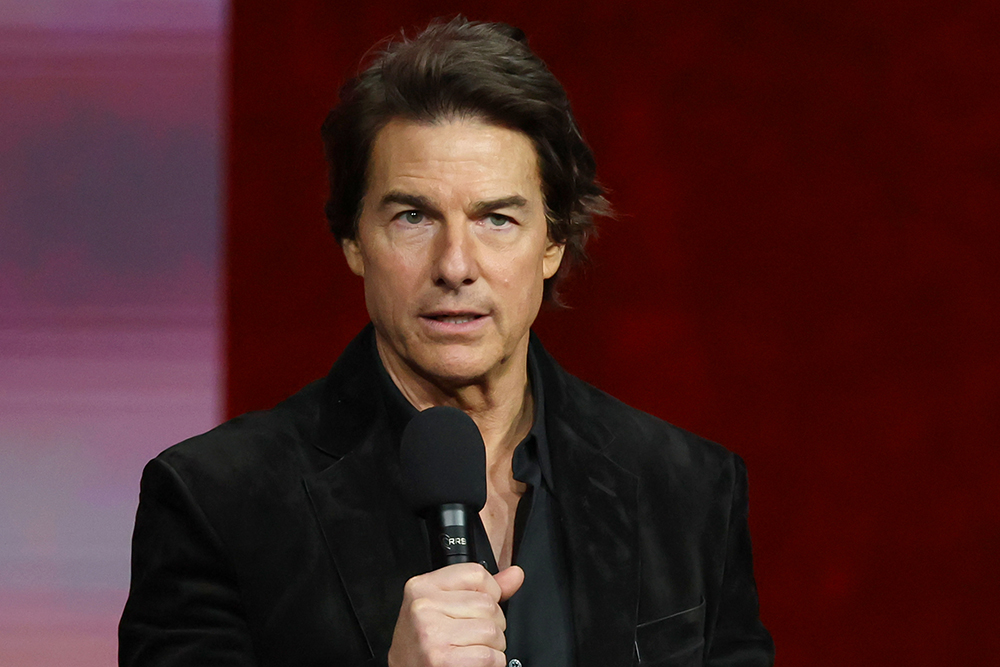 Image from linked report: Tom Cruise Says AI Is ‘Coming and It’s Going to Happen,’ but ‘People Want to See Real Things’: ‘Keep Creating’