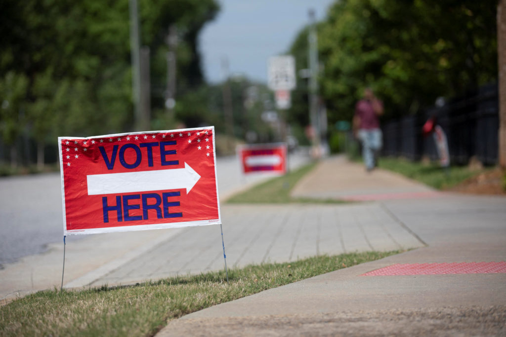 Source-feed image associated with Live Results: Georgia midterm Republican primary runoff