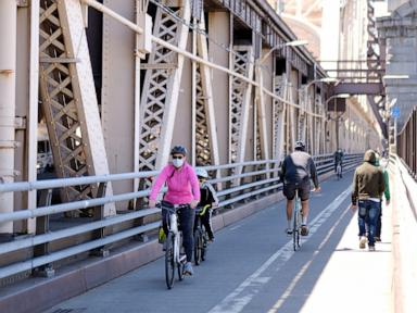 Source-feed image associated with 2 dead after e-scooter crashes into bike on New York City bridge