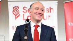 Source-feed image associated with Michael Marra announced as new Scottish Labour leader