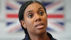 Source-feed image associated with Burnham is 'people pleaser' with 'airy fairy' plans, says Kemi Badenoch