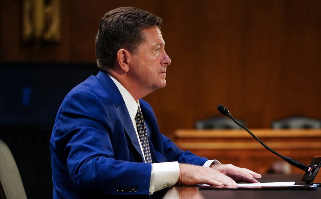 Source-feed image associated with WATCH LIVE: Senate expected to vote on Jay Clayton's nomination for director of national intelligence