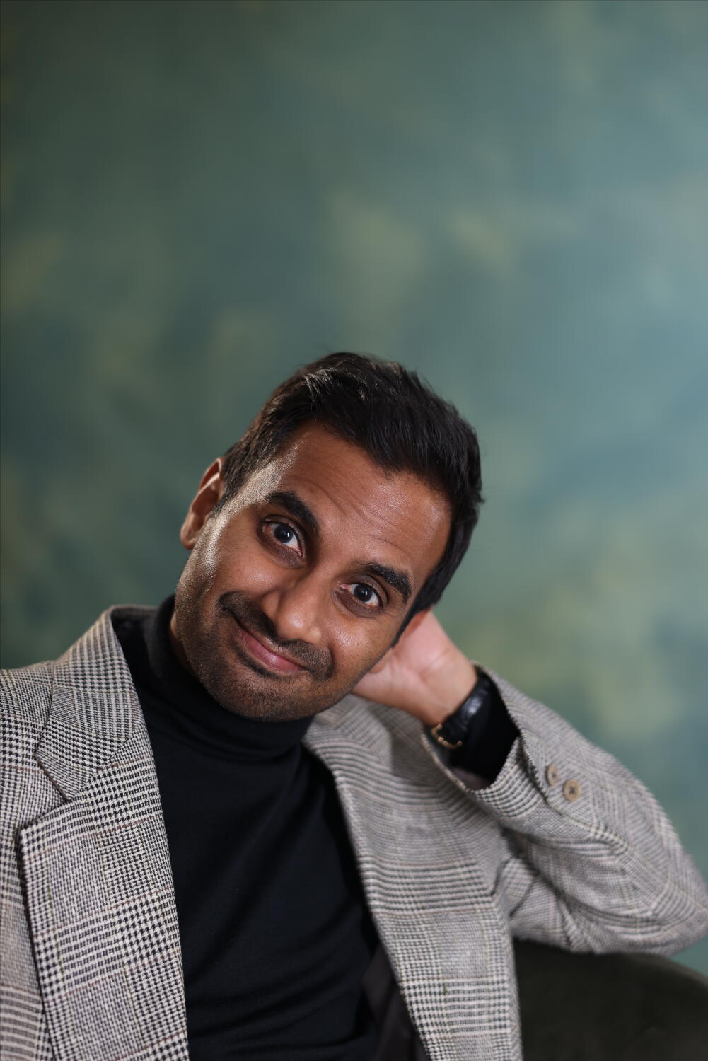 Image from linked report: Aziz Ansari has been doing stand-up for 25 years. He calls his Hypothetical Tour his best yet