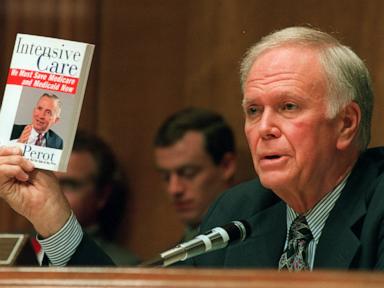 Source-feed image associated with Maverick GOP Sen. Packwood of Oregon, who resigned after scandal, dies at 93