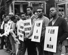 Source-feed image associated with Protests, picket lines and Indigenous pride: examining US democracy – in pictures
