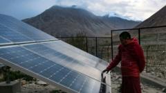 Image from linked report: India is producing more green energy - but wasting a lot of it