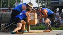 Source-feed image associated with 'It makes me different': Meet the women breaking world records in lumberjack sports