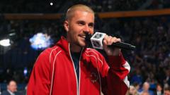 Source-feed image associated with Justin Bieber joins Madonna, Shakira and BTS for Fifa World Cup final half-time show