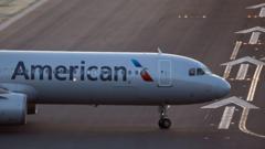 Source-feed image associated with Laptop catches fire on US flight, with passenger treated at airport