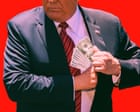 Image from linked report: ‘Using the presidency to line his pockets’: could claims of corruption fuel backlash against Trump?