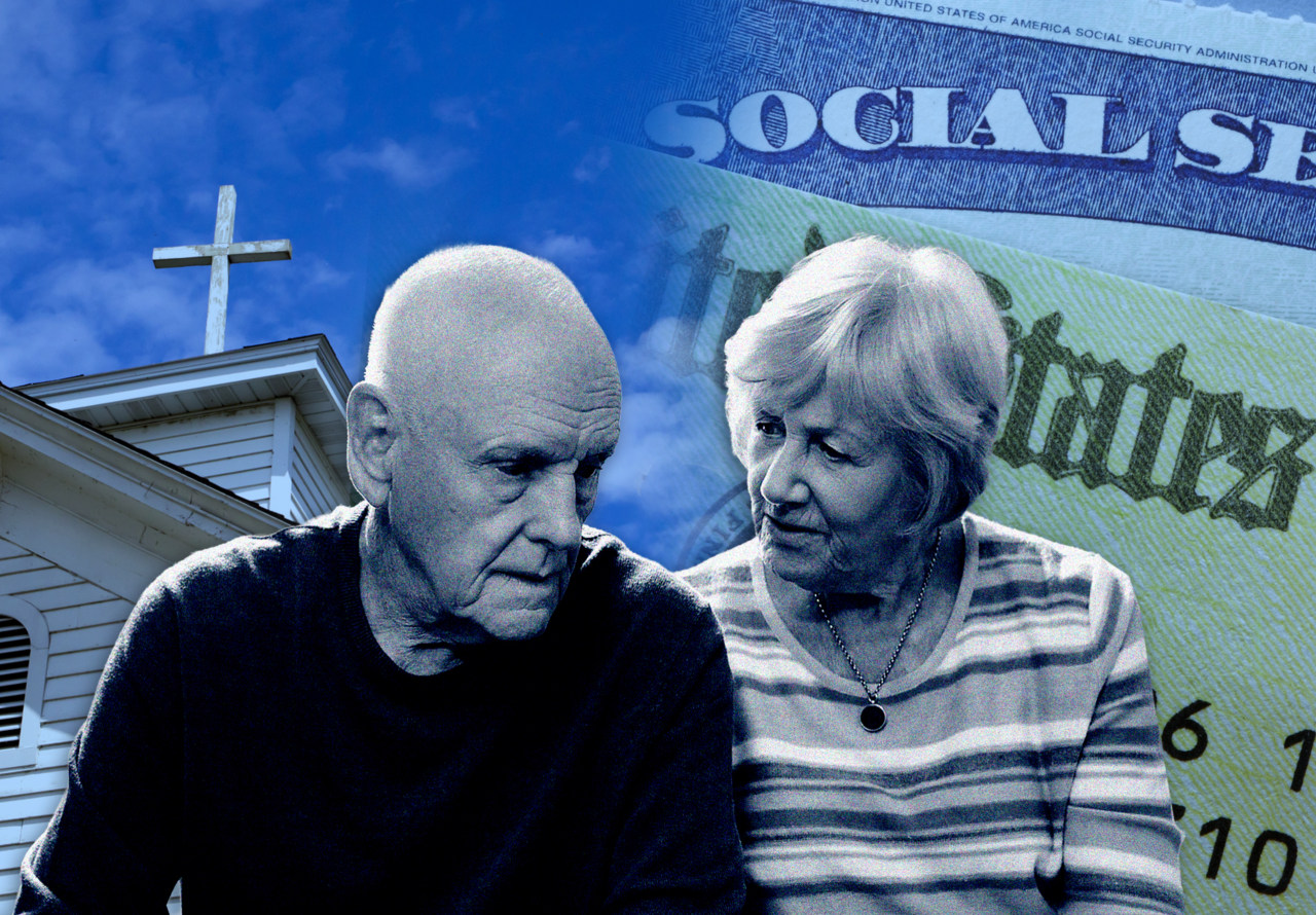 Image from linked report: Social Security stopped our checks due to a hacked bank account. We’re relying on our church for help. What can we do?