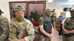 Source-feed image associated with Ukrainian agent accused of murdering Monaco bomb suspect changes story