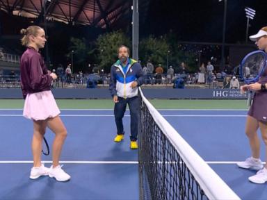 Source-feed image associated with WATCH: Top tennis stars battle for position at US Open