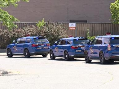 Source-feed image associated with 2 dead, 1 injured after shooting breaks out in Dearborn, Michigan, mall