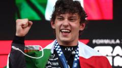 Source-feed image associated with Antonelli wins Monaco Grand Prix from Hamilton after dramatic ending
