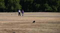 Source-feed image associated with Brief relief ahead of fifth heatwave - as more areas could move into drought