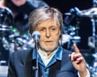 Source-feed image associated with Paul McCartney performs I Want to Hold Your Hand for first time in 60 years at Taylor Swift wedding