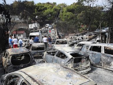 Source-feed image associated with Wildfires across Europe have killed hundreds over the last decade