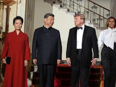 Image from linked report: Trump's state dinner for Xi to feature sea bass and a long list of tech titans