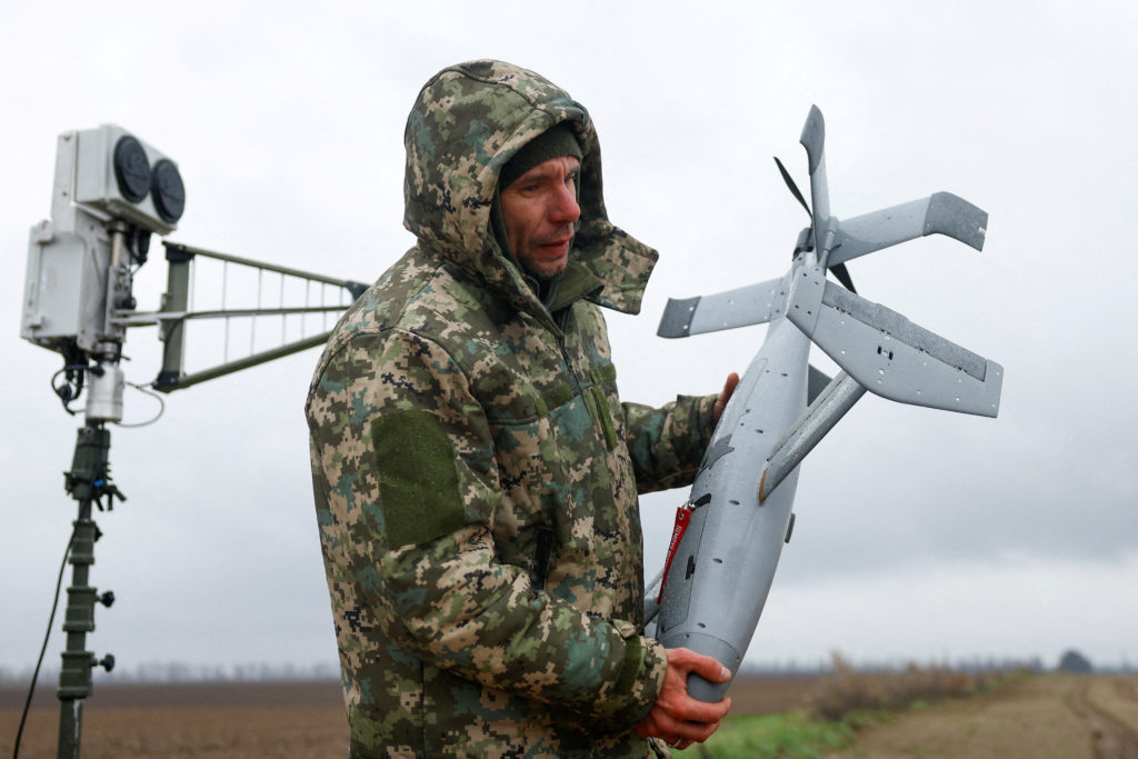 Source-feed image associated with Ukrainian drone strike kills 1 and injures 3 in southern Russia