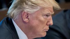 Image from linked report: Trump escalates media fight after week of setbacks