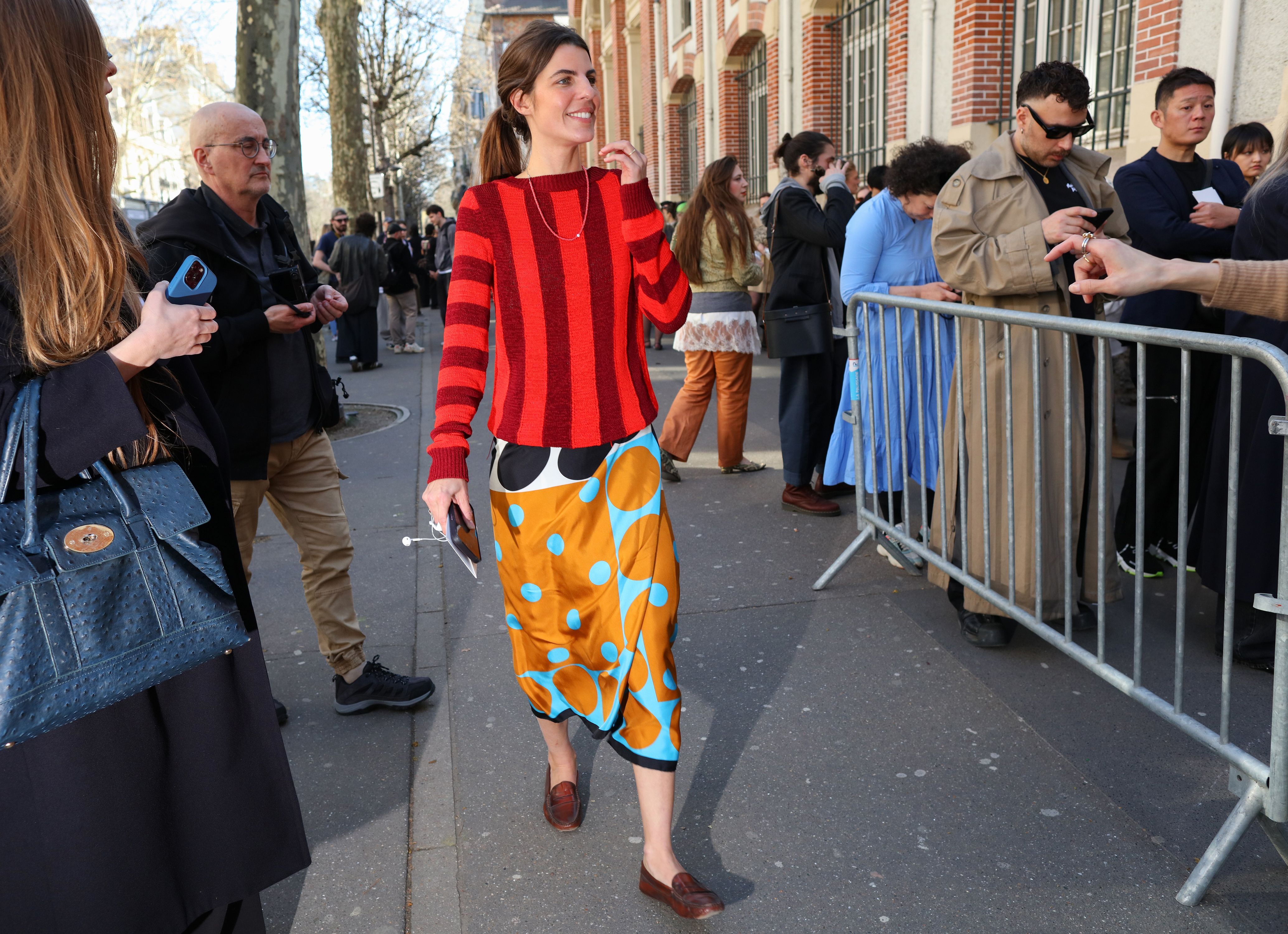 Source-feed image associated with Print! Pattern! Color! These Street Style Looks Answer the Age-Old Question: Can Clashing Be Tasteful?