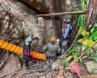 Source-feed image associated with Five villagers found alive in Laos cave as search continues for two missing