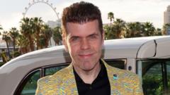 Source-feed image associated with Perez Hilton recovering in hospital after reports he self-harmed during livestream
