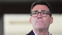Source-feed image associated with Chris Mason: Burnham is fifth PM in four years - now he'll try to buck the trend