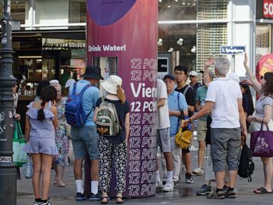 Source-feed image associated with Central Europe sizzles as heat records are smashed in Switzerland, Denmark and Czech Republic