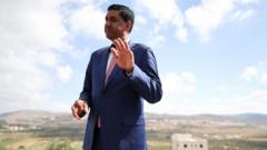 Source-feed image associated with US Democrat Ro Khanna says he was detained by armed Israeli settlers