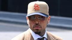 Source-feed image associated with Chris Brown pleads guilty to affray over London nightclub attack
