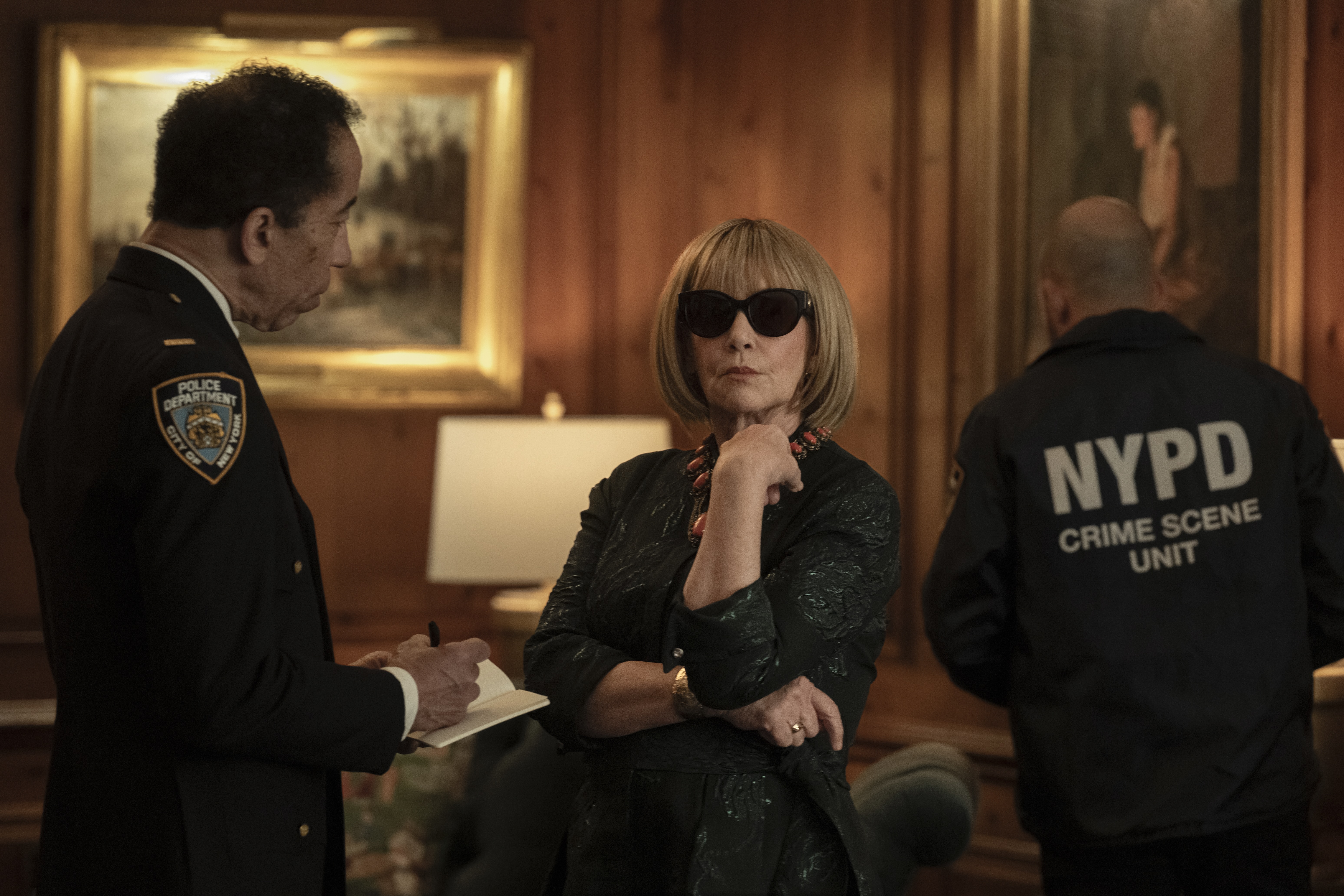 Source-feed image associated with J. Smith-Cameron on How a Cheap Wig Helped Her Pull Off Her Anna Wintour-Inspired Look on ‘Elsbeth’