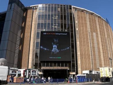 Source-feed image associated with WATCH: Police on alert for malicious activity as Knicks host NBA Finals