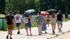 Source-feed image associated with Another UK heatwave could be on the way