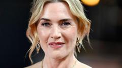 Source-feed image associated with Oscar-winning actress Kate Winslet delights young film fan with surprise call
